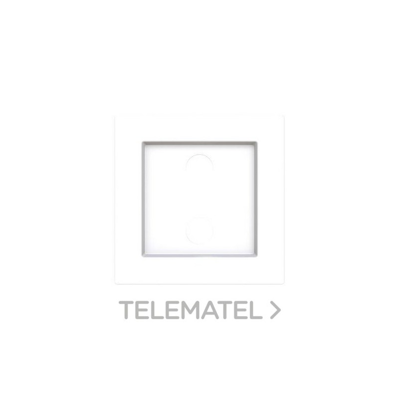 Tapa toma 2RCA Serie Alba blanco mate con referencia 8955.2 BT de la marca NIESSEN.