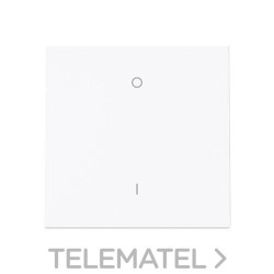 Tecla interruptor ON-OFF Serie Alba blanco brillo con referencia 8901.2 BL de la marca NIESSEN.