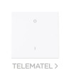 Tecla interruptor ON-OFF Serie Alba blanco brillo con referencia 8901.2 BL de la marca NIESSEN.