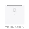 Tecla interruptor de tarjeta con visor Serie Alba blanco mate con referencia 8914 BT de la marca NIESSEN.