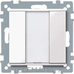 Pulsador ELEGANCE PLUS 1 elemento blanco con referencia MTN617119 de la marca SCHNEIDER ELECTRIC.