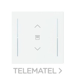 Tecla KNX 1 canal Persiana Serie Alba blanco mate con referencia 8997.12 BT de la marca NIESSEN.