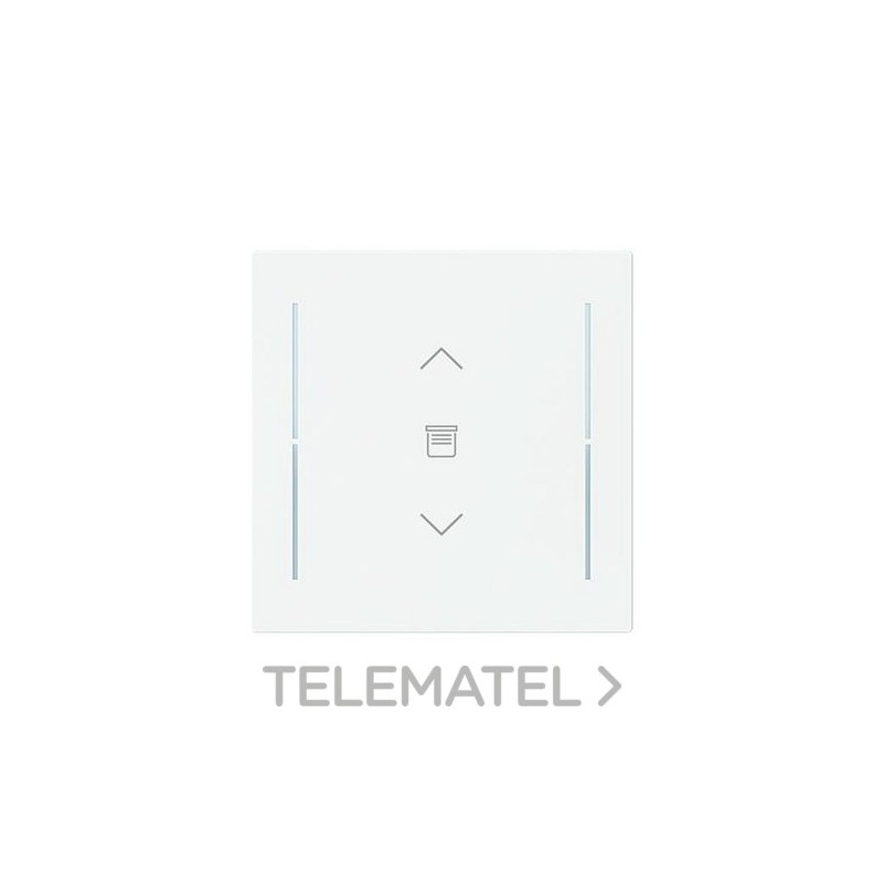 Tecla KNX 1 canal Persiana Serie Alba blanco mate con referencia 8997.12 BT de la marca NIESSEN.