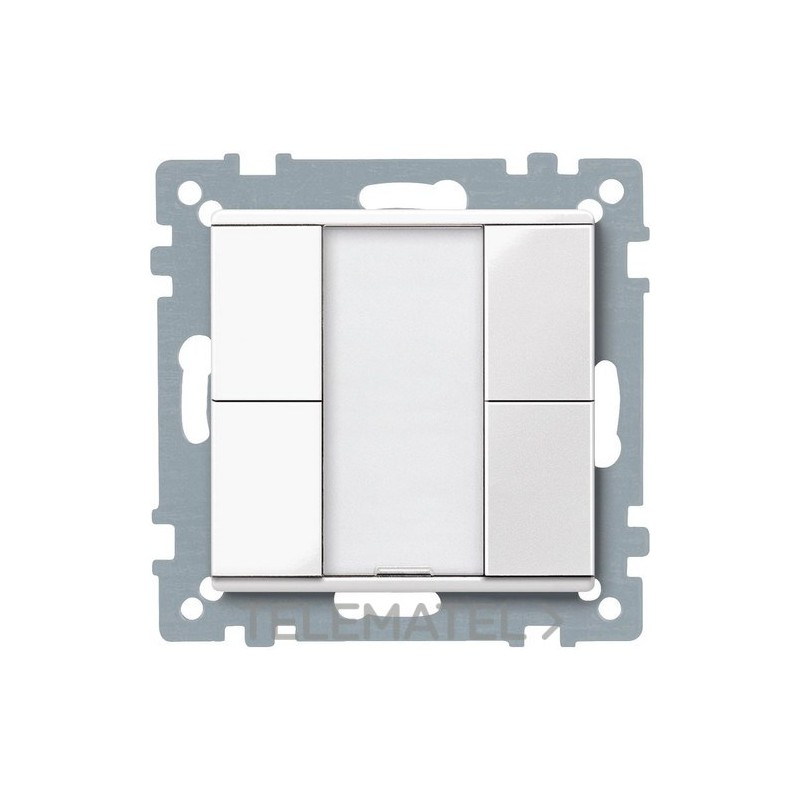 Pulsador ELEGANCE PLUS 2 elementos blanco con referencia MTN617219 de la marca SCHNEIDER ELECTRIC.