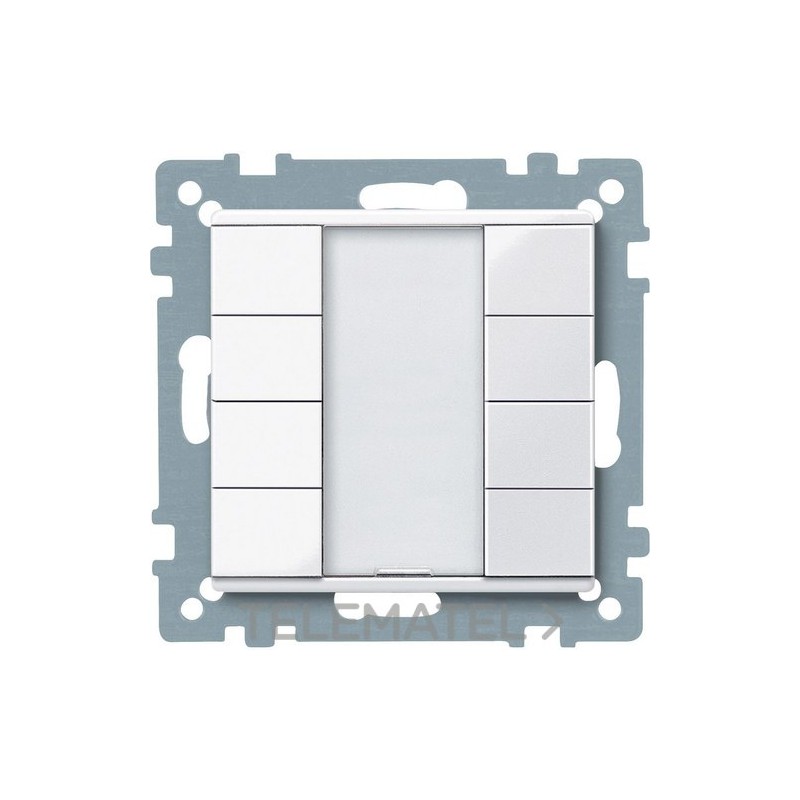 Pulsador ELEGANCE PLUS 4 elementos blanco activo con referencia MTN617425 de la marca SCHNEIDER ELECTRIC.