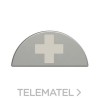 Pictograma de enfermera para tecla N2X01.9 Zenit plata con referencia N2004.5 de la marca NIESSEN.