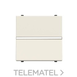 Cruzamiento 2 módulos Zenit blanco con referencia N2210 BL de la marca NIESSEN.
