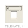 Tapa para 1 soporte Zenit blanco con referencia N2218.1 BL de la marca NIESSEN.