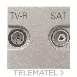 Toma TV-R/SAT final Zenit plata con referencia N2251.7 PL de la marca NIESSEN.