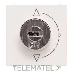 Interruptor de llave con 2 posiciones Zenit blanco con referencia N2253 BL de la marca NIESSEN.