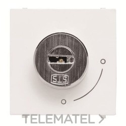 Pulsador llave con 2 posiciones Zenit blanco con referencia N2253.2 BL de la marca NIESSEN.