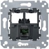 Toma RJ45 simple CAT5 UTP con referencia MTN4575-0001 de la marca SCHNEIDER ELECTRIC.