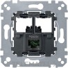 Toma RJ45 simple CAT6 UTP con referencia MTN4576-0001 de la marca SCHNEIDER ELECTRIC.