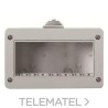 Caja estanca IP40 para 3 módulos Zenit con referencia N3391.1 de la marca NIESSEN.