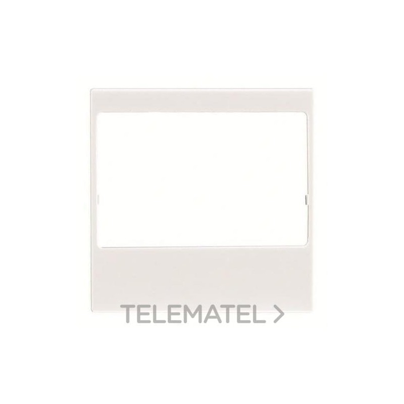 Tapa radio/amplificador empotrar Zenit blanco con referencia N2268 BL de la marca NIESSEN.