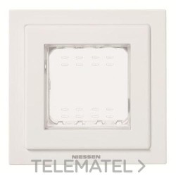 Marco IP55 2m Zenit blanco con referencia N3271 BL de la marca NIESSEN.