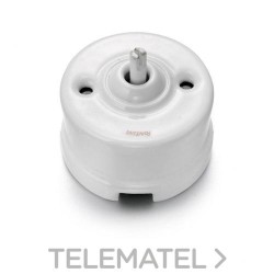 Interruptor 1P 10AX 250V GARBY 30 sin manecilla porcelana blanco (Pack) con referencia 30306171 de la marca FONTINI.