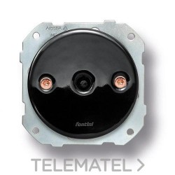 Mecanismo cruzamiento 10A 250V sin manecillas porcelana negro / cobre con referencia 34304031 de la marca FONTINI.