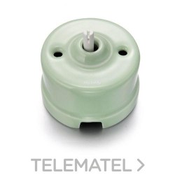Interruptor 2P 10AX 250V sin manecilla porcelana Vert Ille con referencia 30314861 de la marca FONTINI.