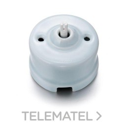 Interruptor 2P 10AX 250V sin manecilla porcelana Cotton con referencia 30314851 de la marca FONTINI.