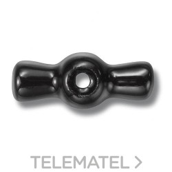 Lazo rotativo porcelana + tornillo pavona negro con referencia 30967271 de la marca FONTINI.