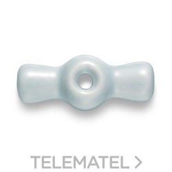 Conjunto lazo rotativo porcelana + tornillo patiné Cotton (Pack 5u) con referencia 30967857 de la marca FONTINI.