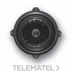 Caja empalmes para tubo / cable 116mm porcelana negro con referencia 30401272 de la marca FONTINI.