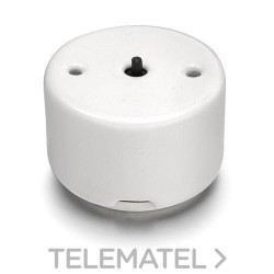 Conmutador 10A 250V sin manecilla porcelana blanco con referencia 33308171 de la marca FONTINI.