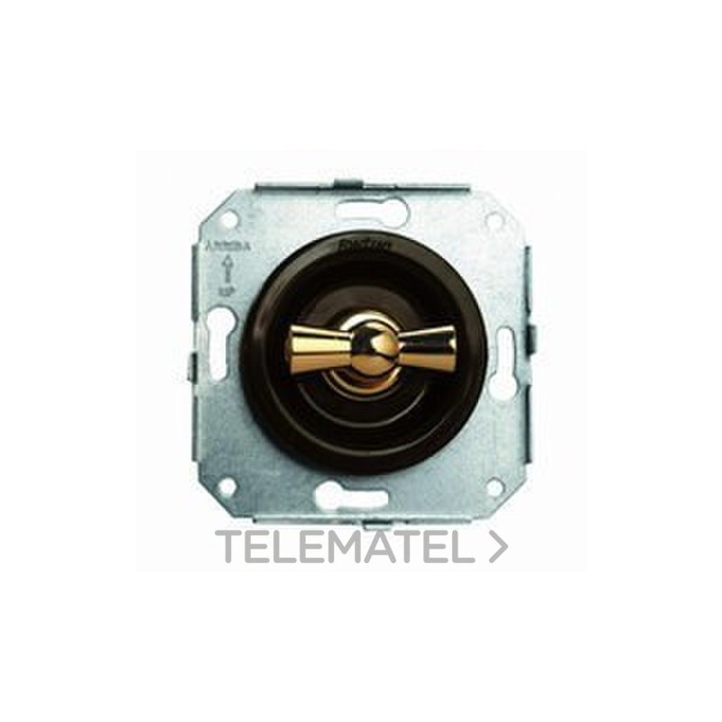 INTERRUPTOR UNIPOLAR VENEZIA ORO/MARR.PACK con referencia 35-306-54-2 de la marca FONTINI.
