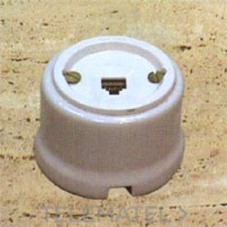 TOMA TLF.6 VIAS PORCELANA GARBY PACK con referencia 30-701-17-2 de la marca FONTINI.