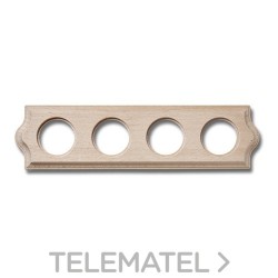 Marco 4 elementos VENEZIA madera haya natural (Pack) con referencia 36804002 de la marca FONTINI.