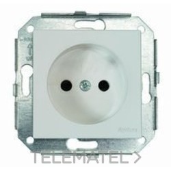BASE ENCHUFE BIPOLAR F-37 BLANCO/NV PACK con referencia 37-209-05-2 de la marca FONTINI.