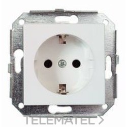 BASE ENCHUFE TOMA TIERRA F-37 BLANCO/NV PACK con referencia 37-212-05-2 de la marca FONTINI.