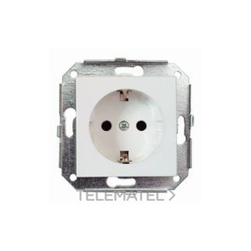 BASE ENCHUFE TOMA TIERRA F-37 BLANCO/NV PACK con referencia 37-212-05-2 de la marca FONTINI.