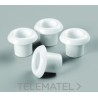 TAPON PASAMUROS GARBY TUBO 16mm MARRON BOLSA 2u con referencia 30-938-03-2 de la marca FONTINI.