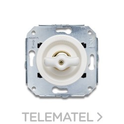 Interruptor doble VENEZIA 10A 250V Retro (Pack) con referencia 35300232 de la marca FONTINI.