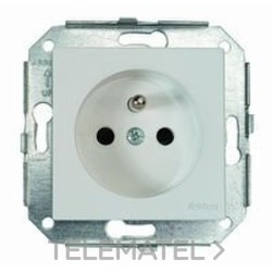 BASE ENCHUFE TIERRA FRANCES F37 METALICO/A PACK con referencia 37-208-50-2 de la marca FONTINI.
