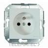 BASE ENCHUFE TIERRA FRANCES F37 METALICO/A PACK con referencia 37-208-50-2 de la marca FONTINI.