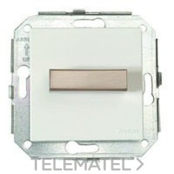 INTERRUPTOR UNIPOLAR F-37 INOXIDABLE/METALIZADO PACK con referencia 37-306-51-2 de la marca FONTINI.