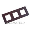 MARCO 3 ELEMENTOS F-37 WENGUE PACK con referencia 37-803-04-2 de la marca FONTINI.