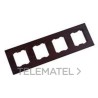MARCO 4 ELEMENTOS F37 VIDRIO CEREZO PACK con referencia 37-804-02-2 de la marca FONTINI.