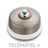 Pulsador 10A 250V porcelana latón níquel (Pack) con referencia 60310562 de la marca FONTINI.