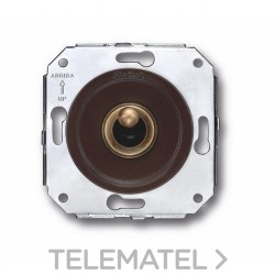 Conmutador manecilla 10A 250V patiné / marrón (Pack) con referencia 65308572 de la marca FONTINI.