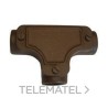 DERIVACION TE CON REGISTRO PARA TUBO DIAMETRO 16mm METALICO/A ENVEJECIDO con referencia 30-616-22-2 de la marca FONTINI.
