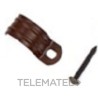 GRAPA PARA FIJACION TUBO DIAMETRO 16mm MARRON con referencia 30-716-03-2 de la marca FONTINI.