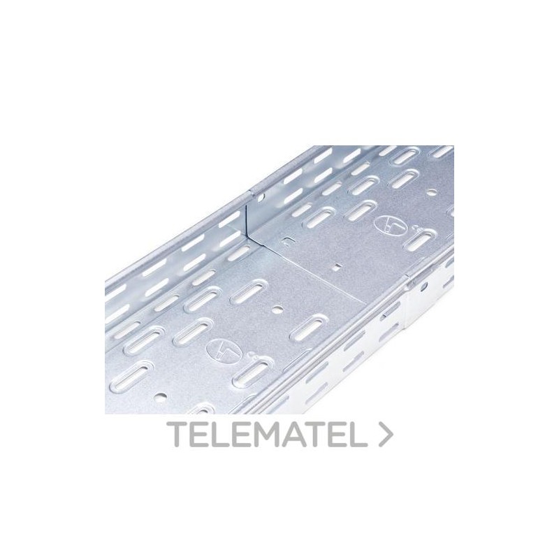 Bandeja perforada reforzada100x100 galvanizado caliente con referencia CMPG1010R de la marca AISCAN.