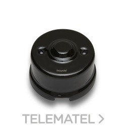 Placa ciega cable porcelana negro (Pack) con referencia 30656272 de la marca FONTINI.