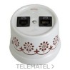 DOBLE TOMA TELEFONO 6 VIAS REGGIA PACK con referencia 30-706-15-2 de la marca FONTINI.
