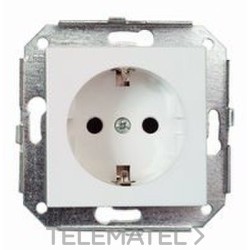BASE ENCHUFE TOMA TIERRA F-37 MARRON PACK con referencia 37-212-03-2 de la marca FONTINI.