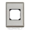 MARCO LATON 1 ELEMENTO METALICO/A CUADRADO OXIDO VERDE PACK con referencia 39-821-62-2 de la marca FONTINI.